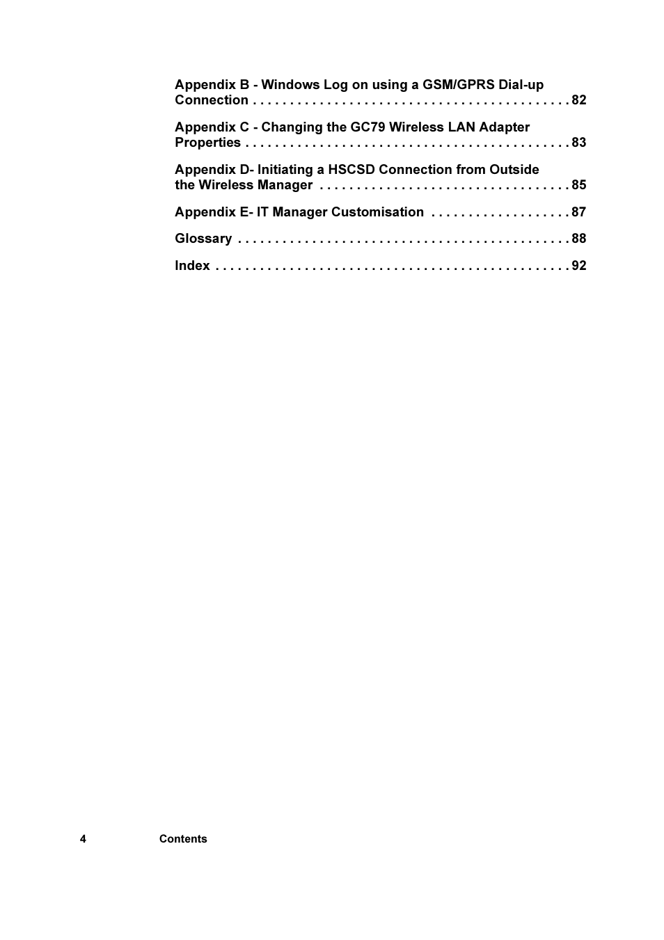 Sony Ericsson GC79 User Manual | Page 4 / 93