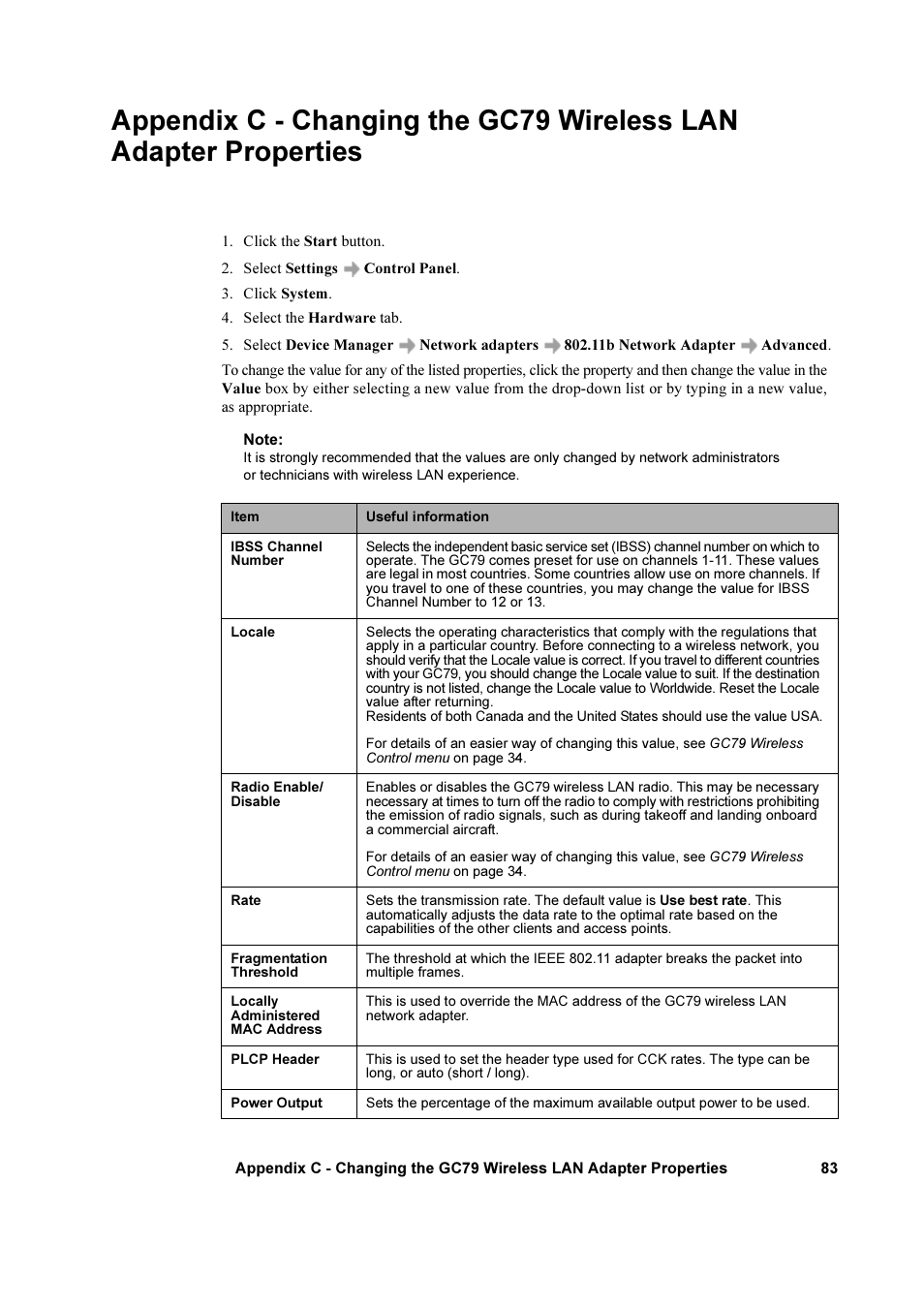 Sony Ericsson GC79 User Manual | Page 83 / 93