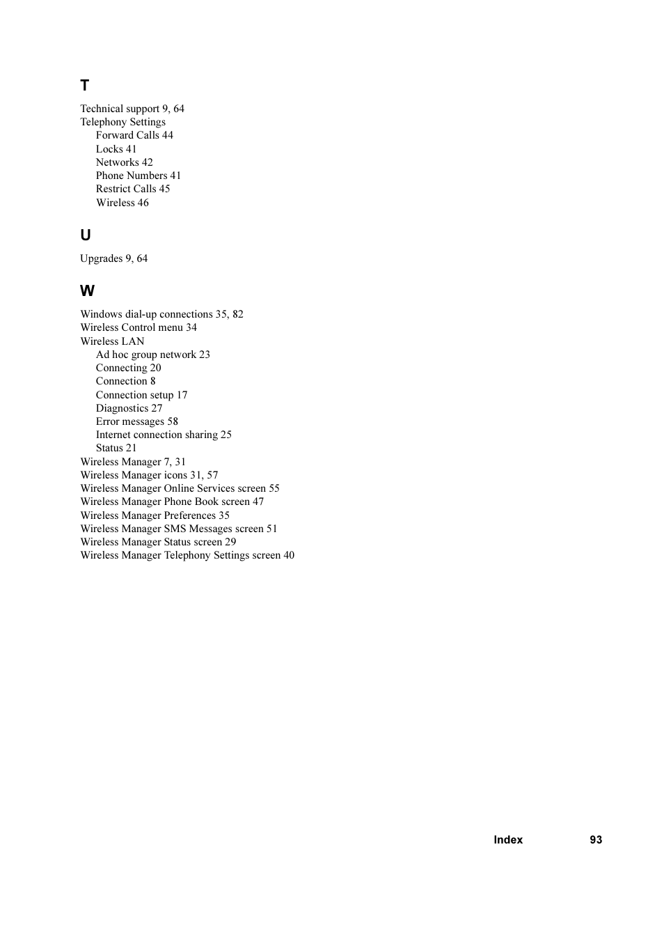 Sony Ericsson GC79 User Manual | Page 93 / 93