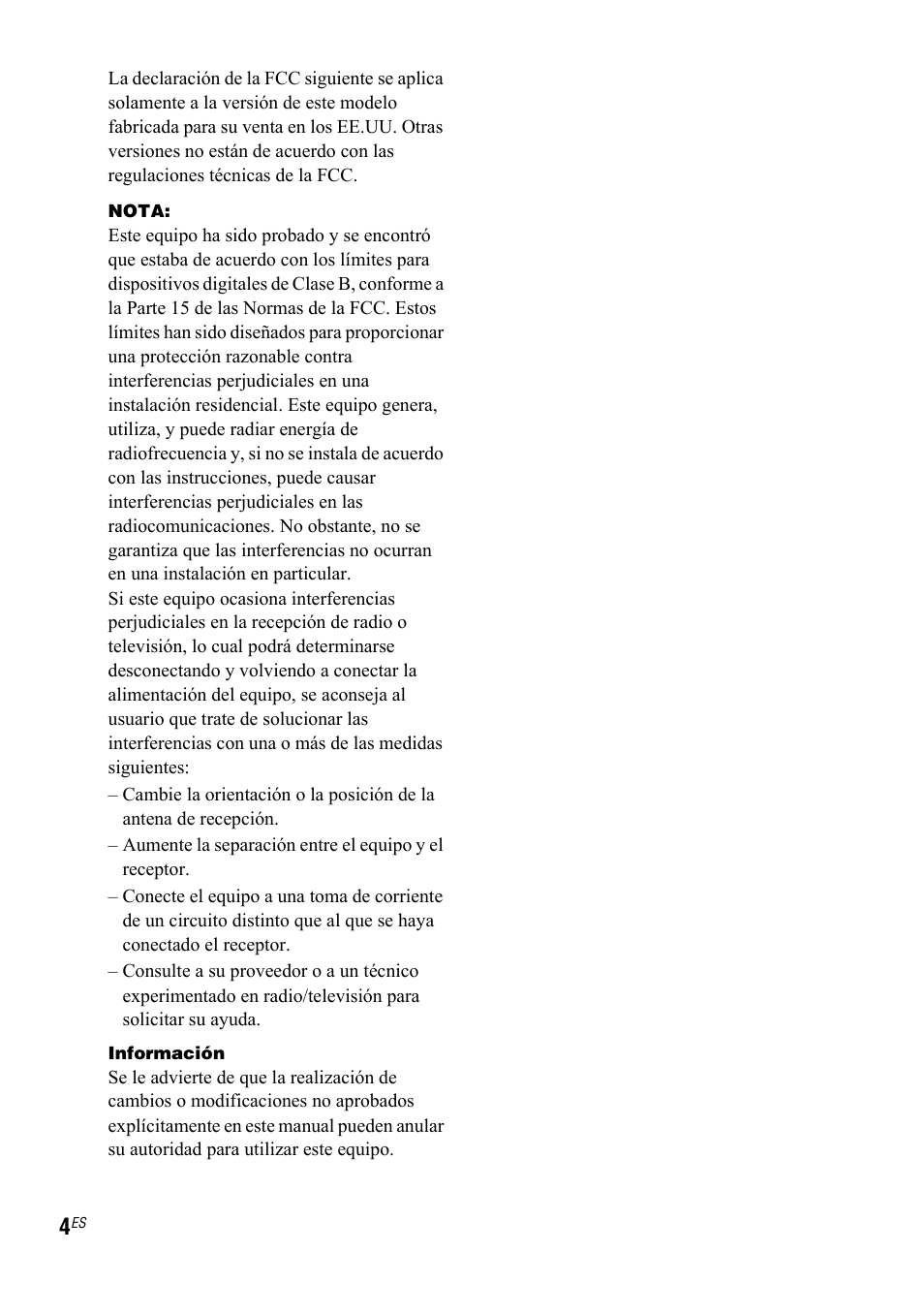 Sony SRS-DB500 User Manual | Page 22 / 60