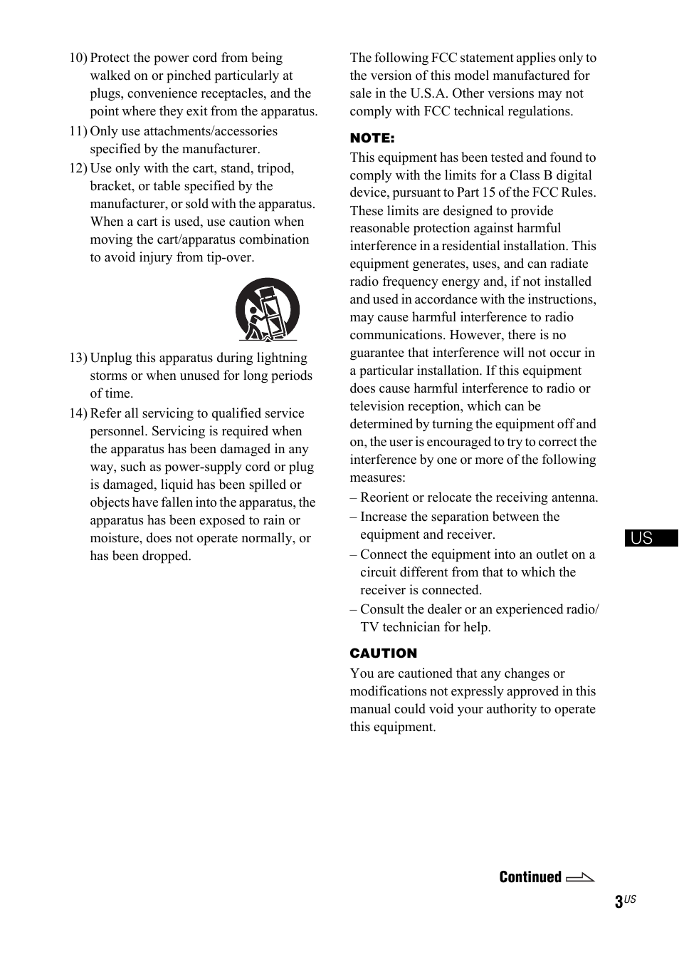 Sony SRS-DB500 User Manual | Page 3 / 60