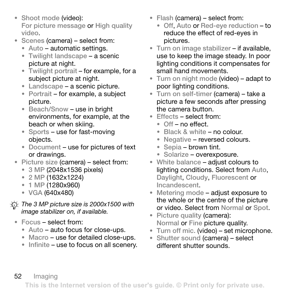 Sony Ericsson K800i User Manual | Page 52 / 105