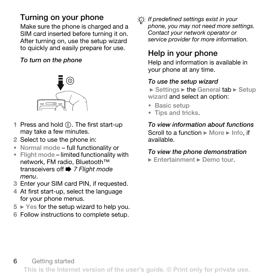Sony Ericsson K800i User Manual | Page 6 / 105
