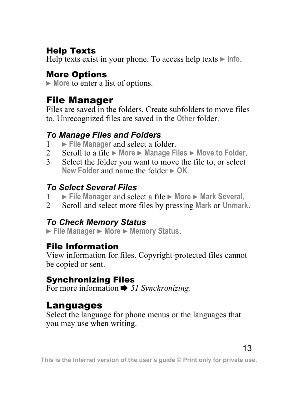 Sony Ericsson J300i User Manual | Page 14 / 81