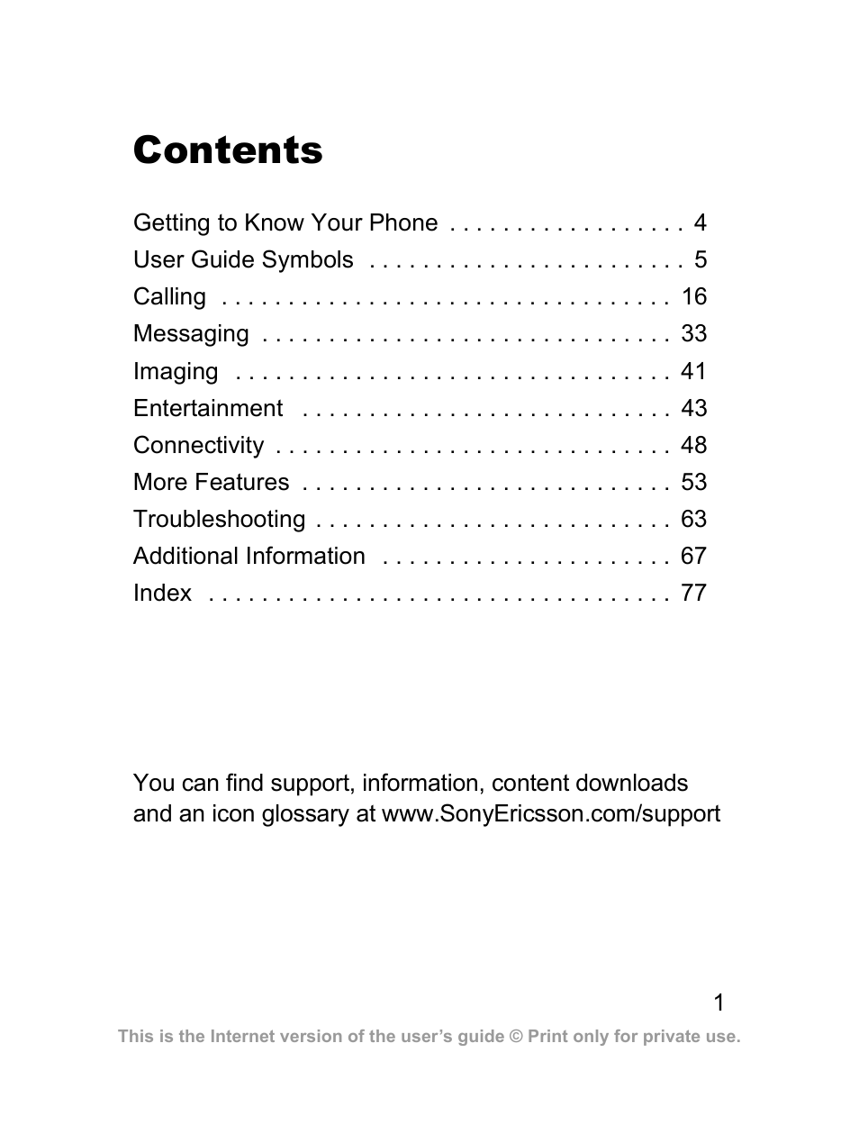 Sony Ericsson J300i User Manual | Page 2 / 81