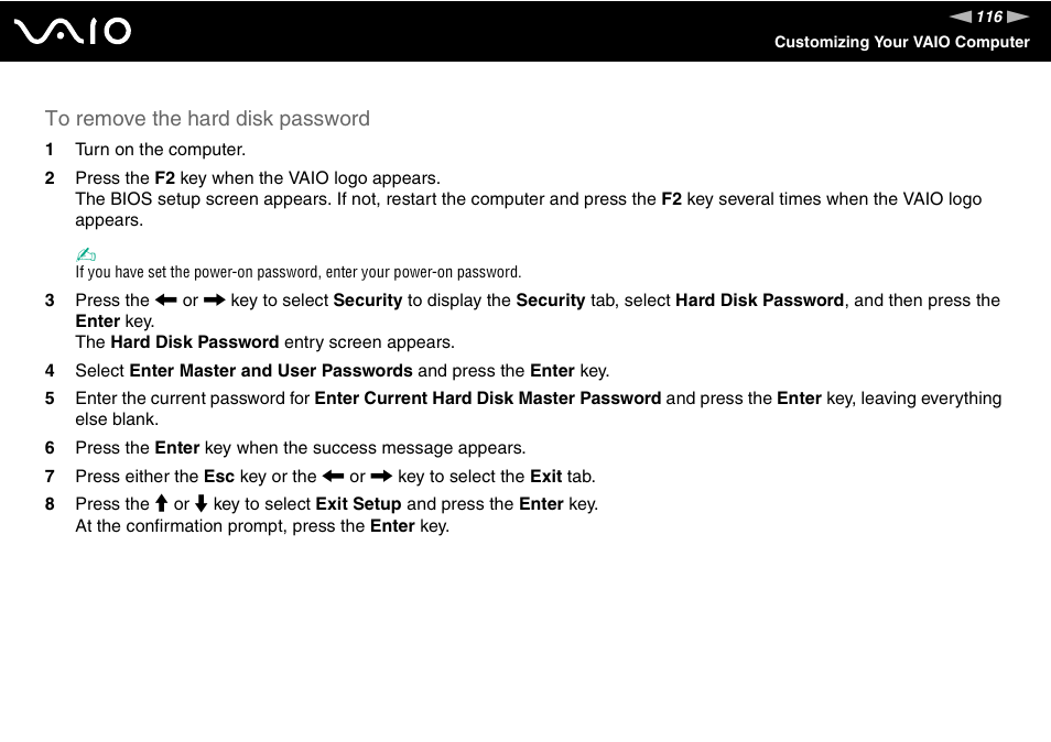 Sony Ericsson VGN-SZ700 User Manual | Page 116 / 235