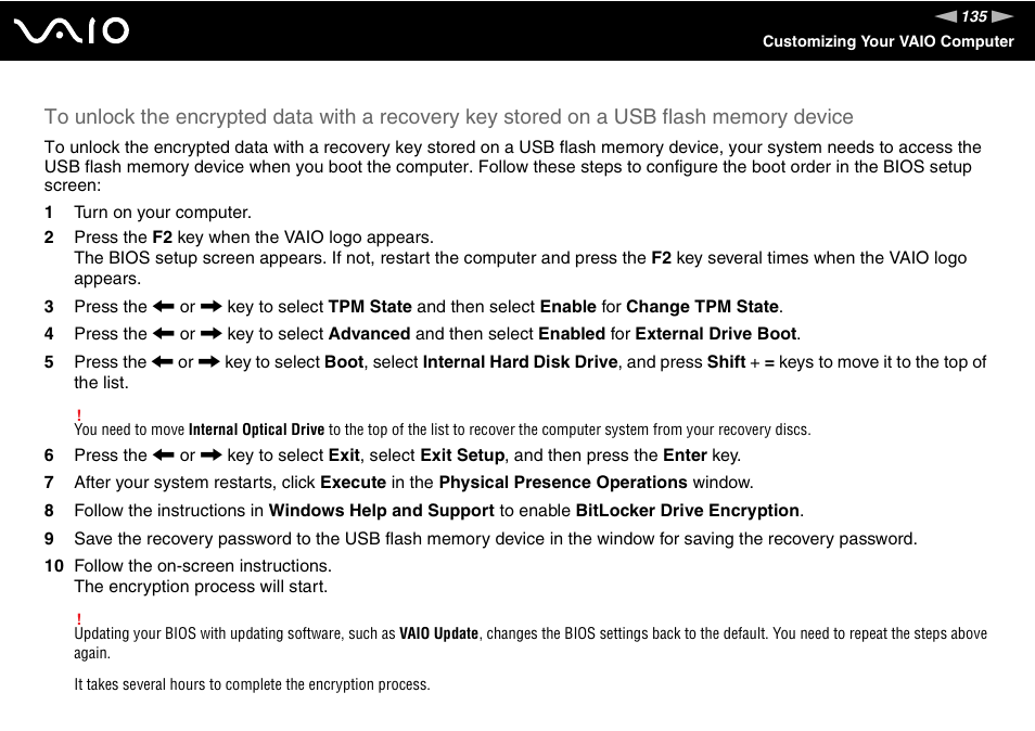 Sony Ericsson VGN-SZ700 User Manual | Page 135 / 235