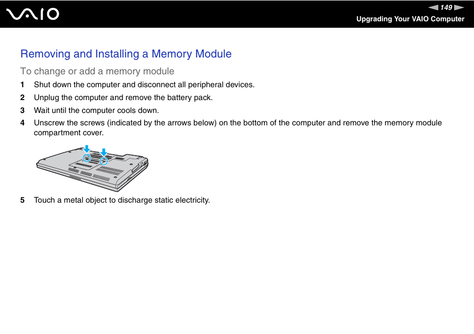 Sony Ericsson VGN-SZ700 User Manual | Page 149 / 235