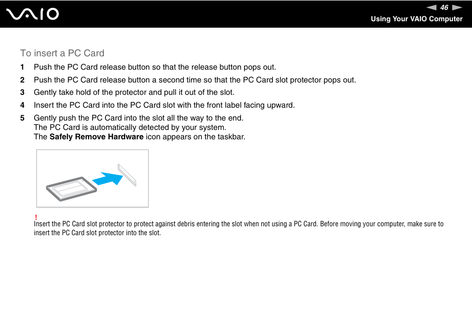 Sony Ericsson VGN-SZ700 User Manual | Page 46 / 235