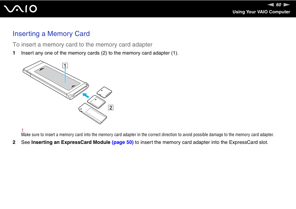 Sony Ericsson VGN-SZ700 User Manual | Page 60 / 235