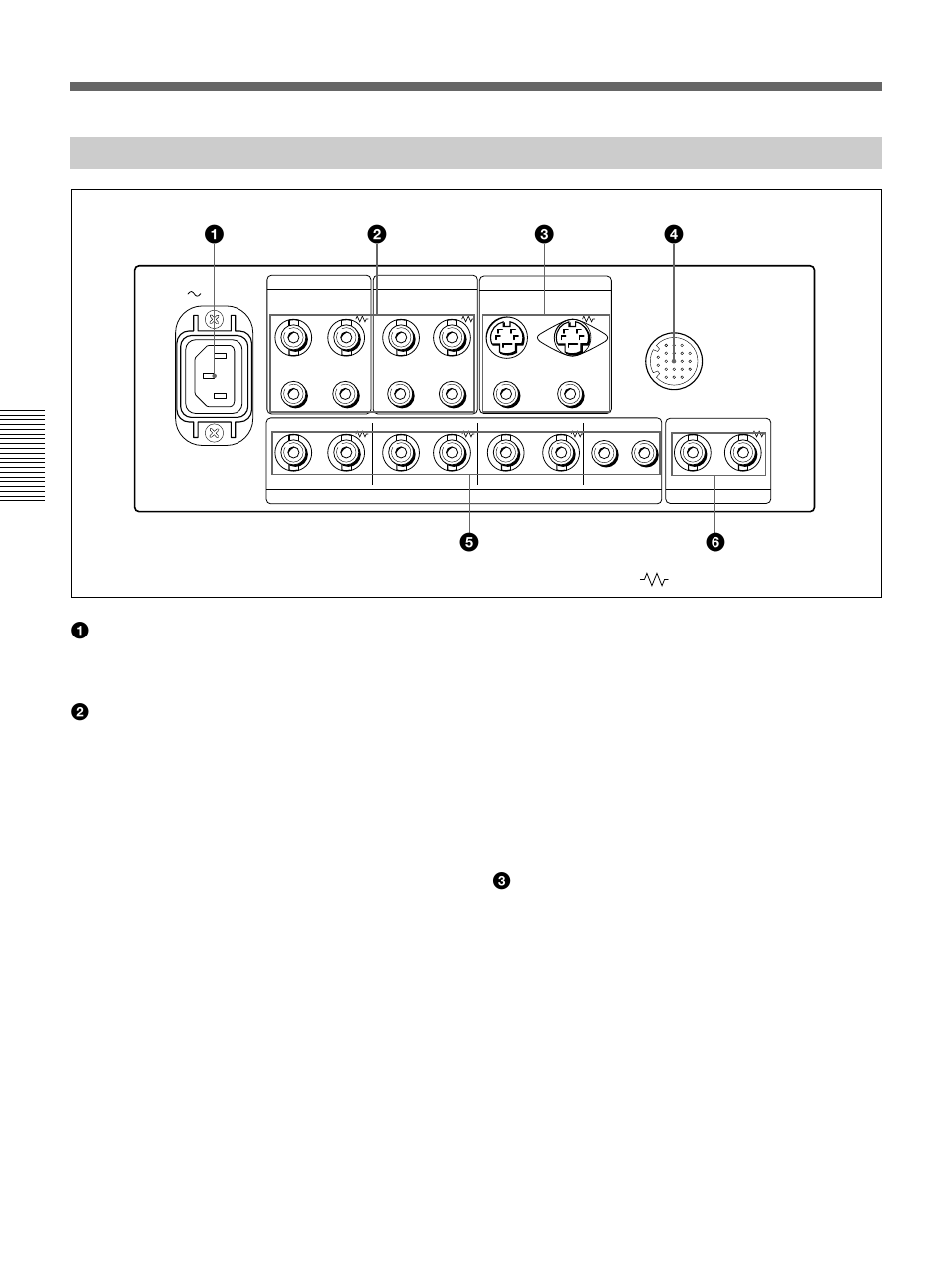 Panel posterior | Sony Ericsson PVM-20M4A User Manual | Page 44 / 56