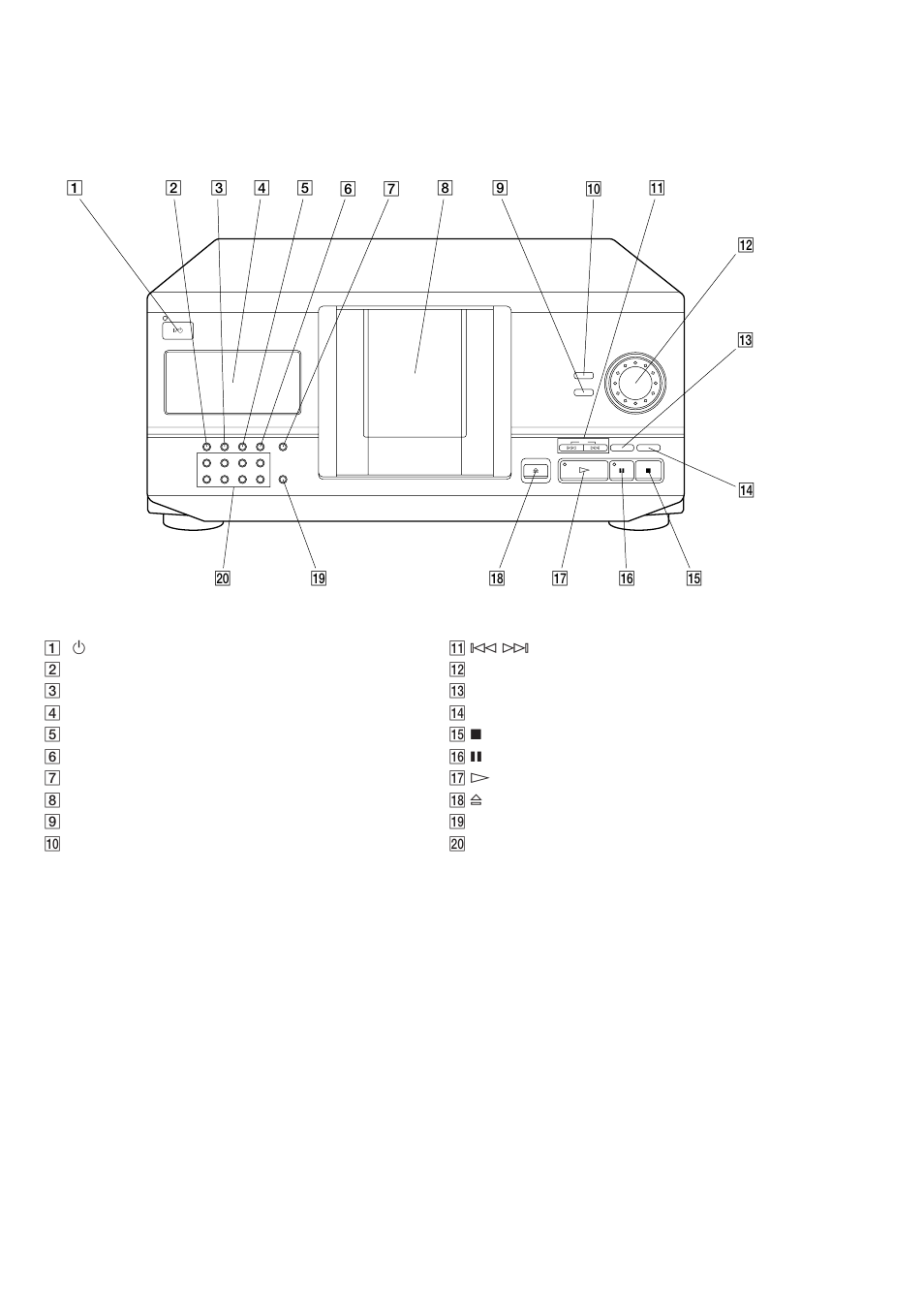 General | Sony Ericsson CDP-CX220 User Manual | Page 6 / 56