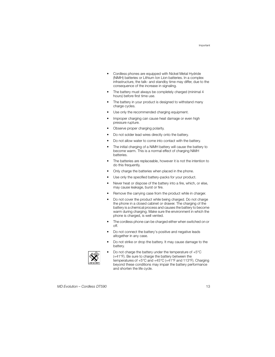 Sony Ericsson Cordless DT590 User Manual | Page 13 / 164