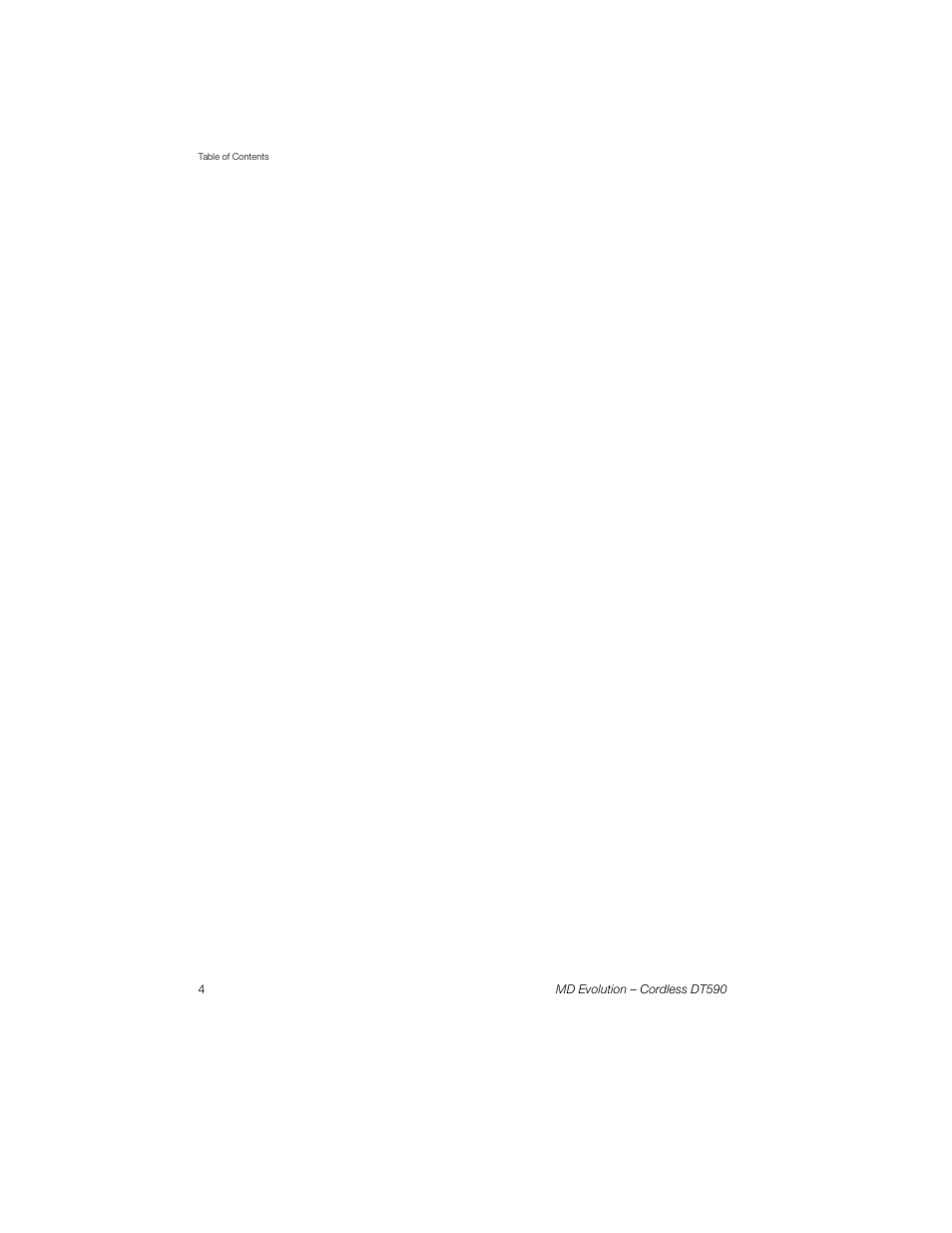 Sony Ericsson Cordless DT590 User Manual | Page 4 / 164