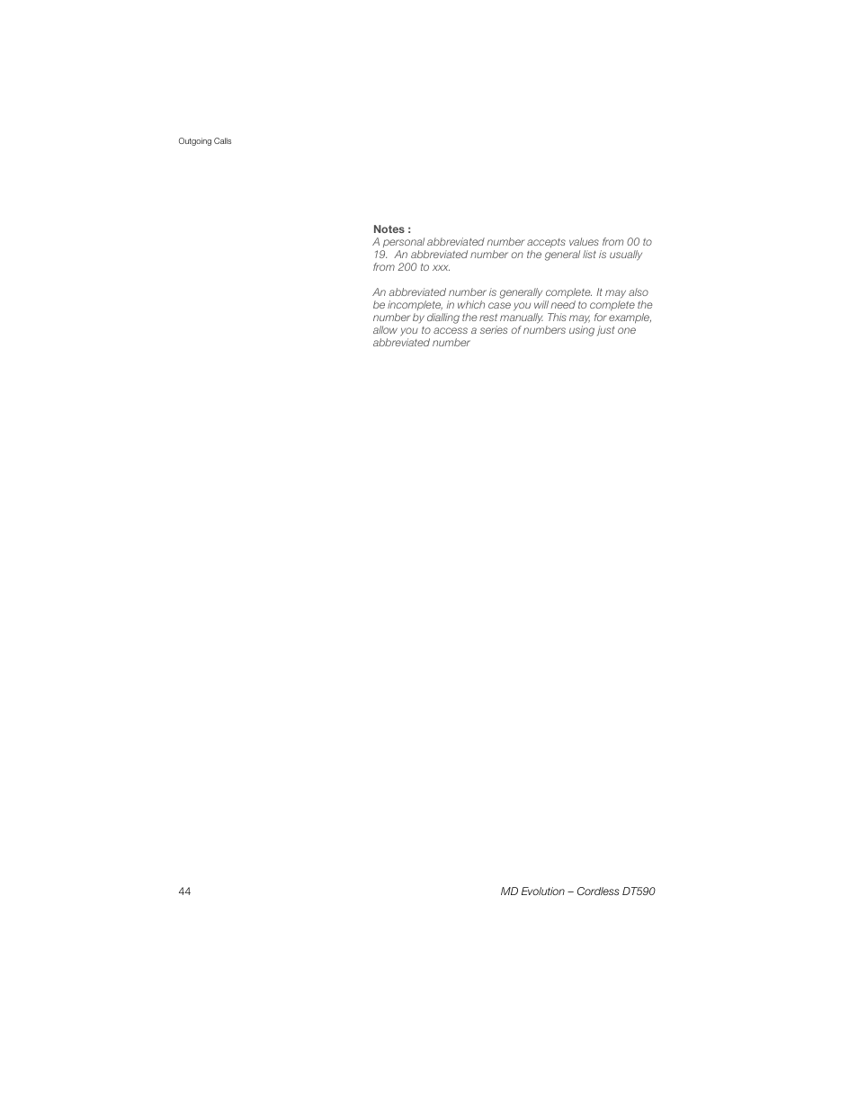 Sony Ericsson Cordless DT590 User Manual | Page 44 / 164