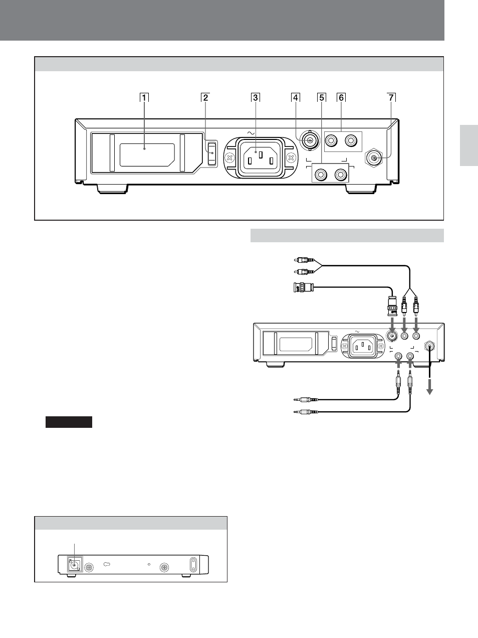 Et des commandes, Côté arrière, Connexions | Sony Ericsson TU-1041U User Manual | Page 14 / 26