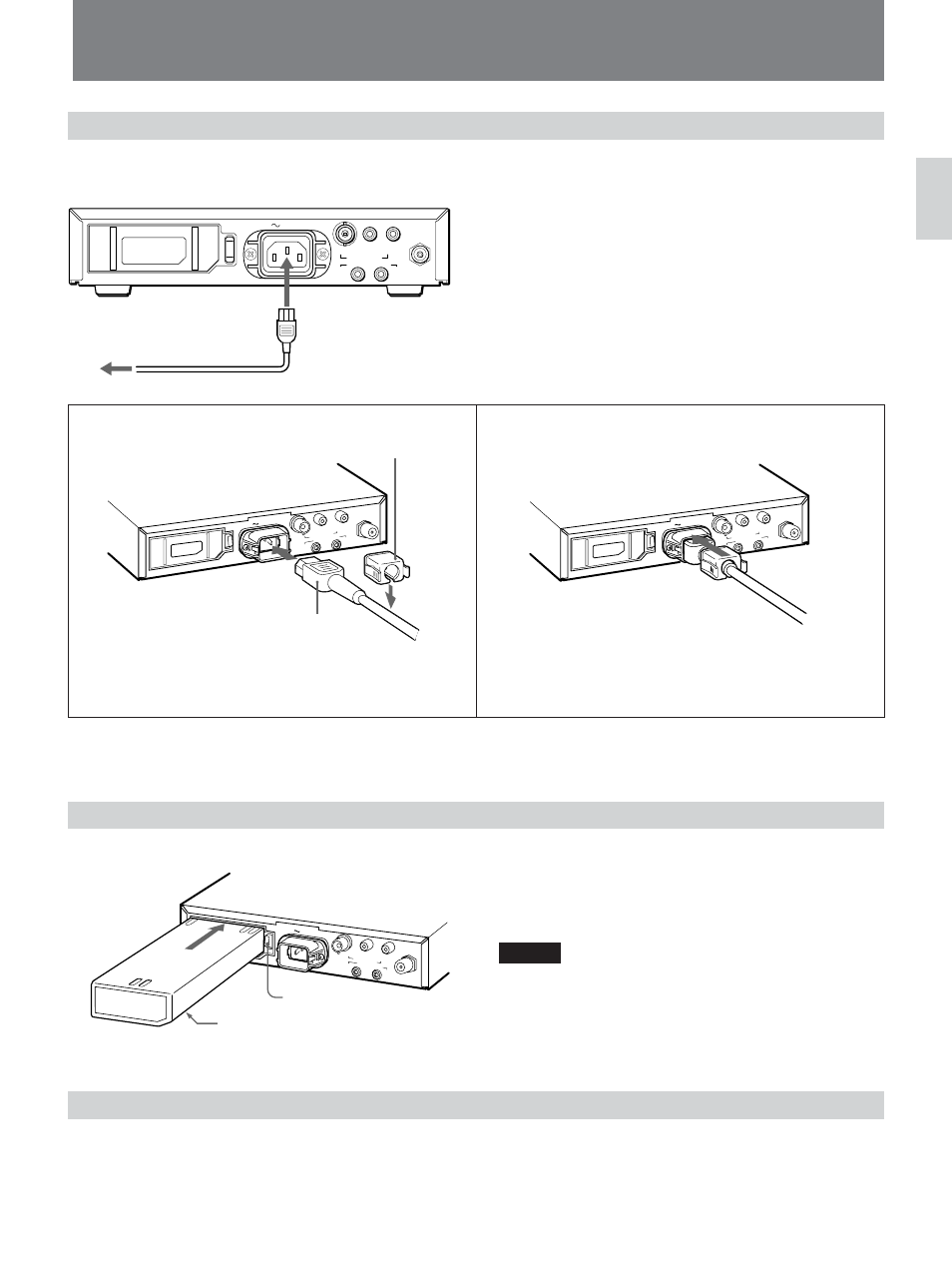 Power sources, House current, Rechargeable battery | Dc 12v in jack, English | Sony Ericsson TU-1041U User Manual | Page 7 / 26