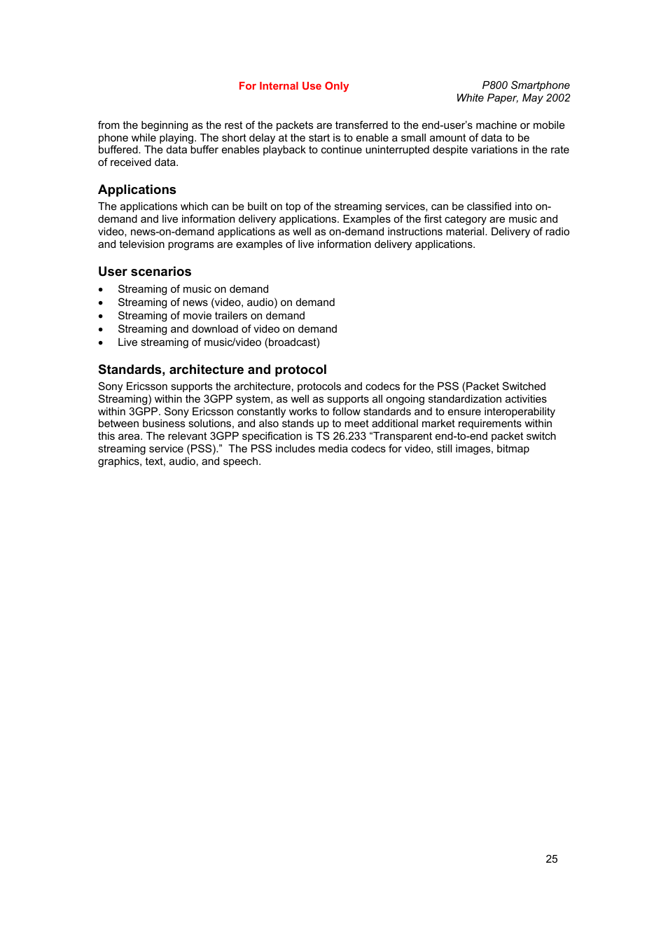 Sony Ericsson P802 User Manual | Page 25 / 90