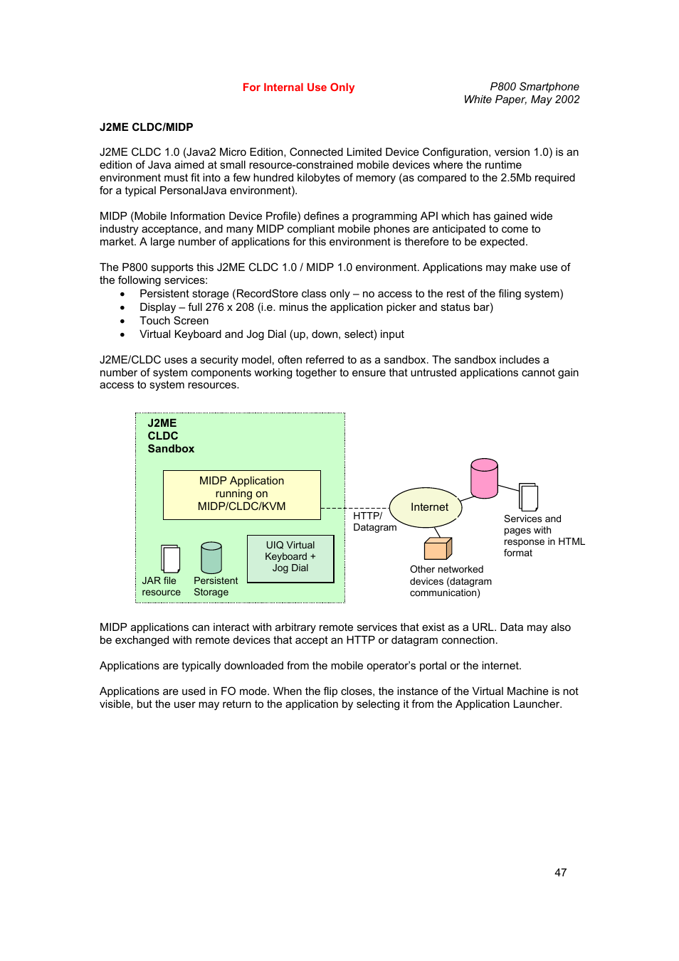 Sony Ericsson P802 User Manual | Page 47 / 90