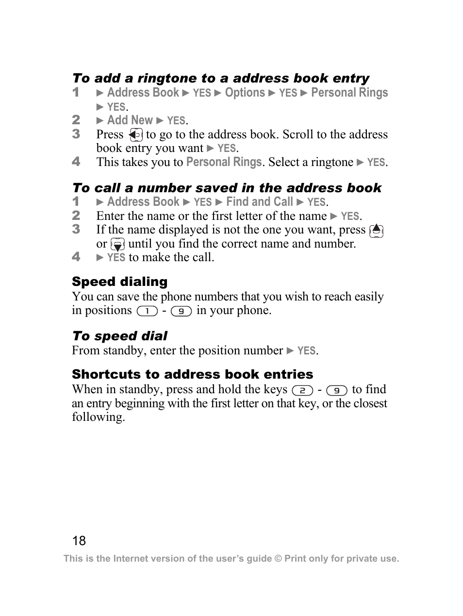 Sony Ericsson J220a User Manual | Page 19 / 82