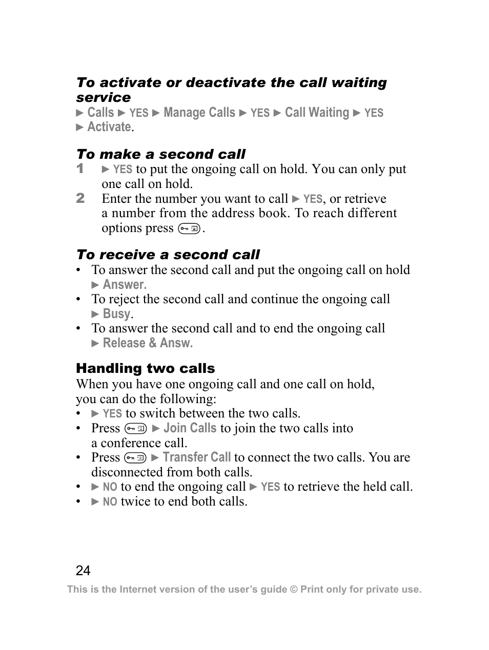 Sony Ericsson J220a User Manual | Page 25 / 82