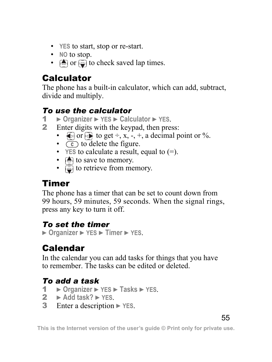 Sony Ericsson J220a User Manual | Page 56 / 82