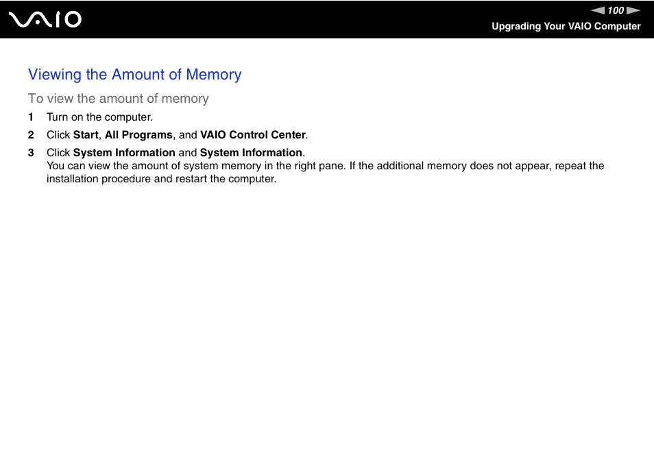 Sony VGN-NS150J User Manual | Page 100 / 171