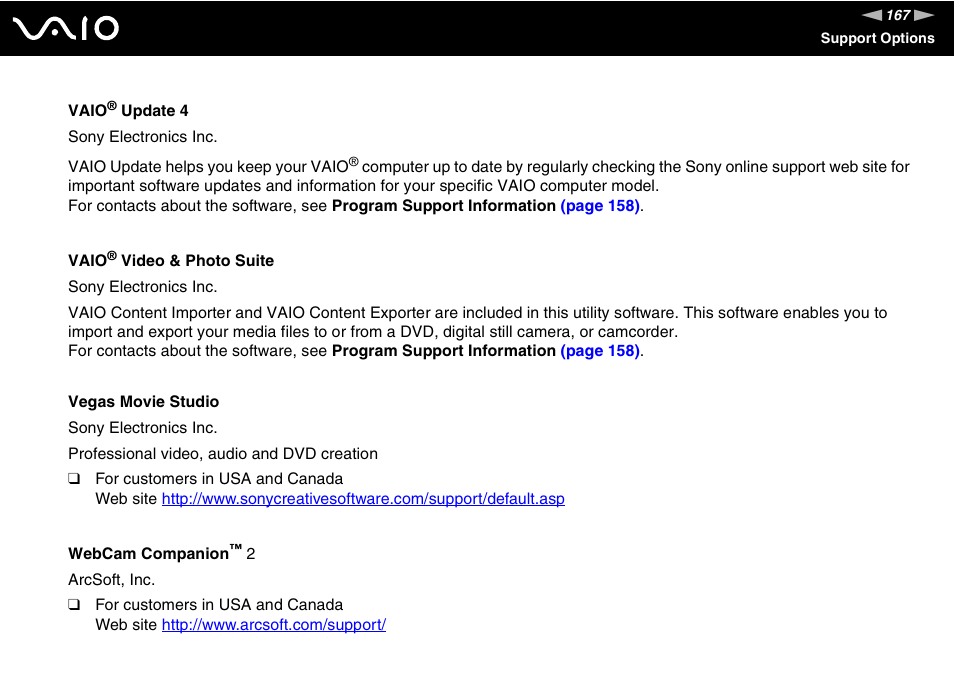 Sony VGN-NS150J User Manual | Page 167 / 171