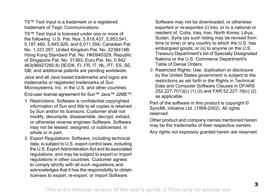 Sony Ericsson Z525a User Manual | Page 4 / 101