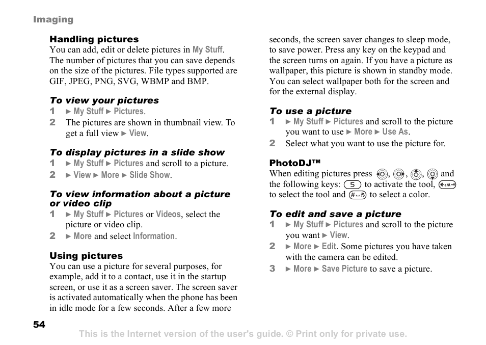 Sony Ericsson Z525a User Manual | Page 55 / 101