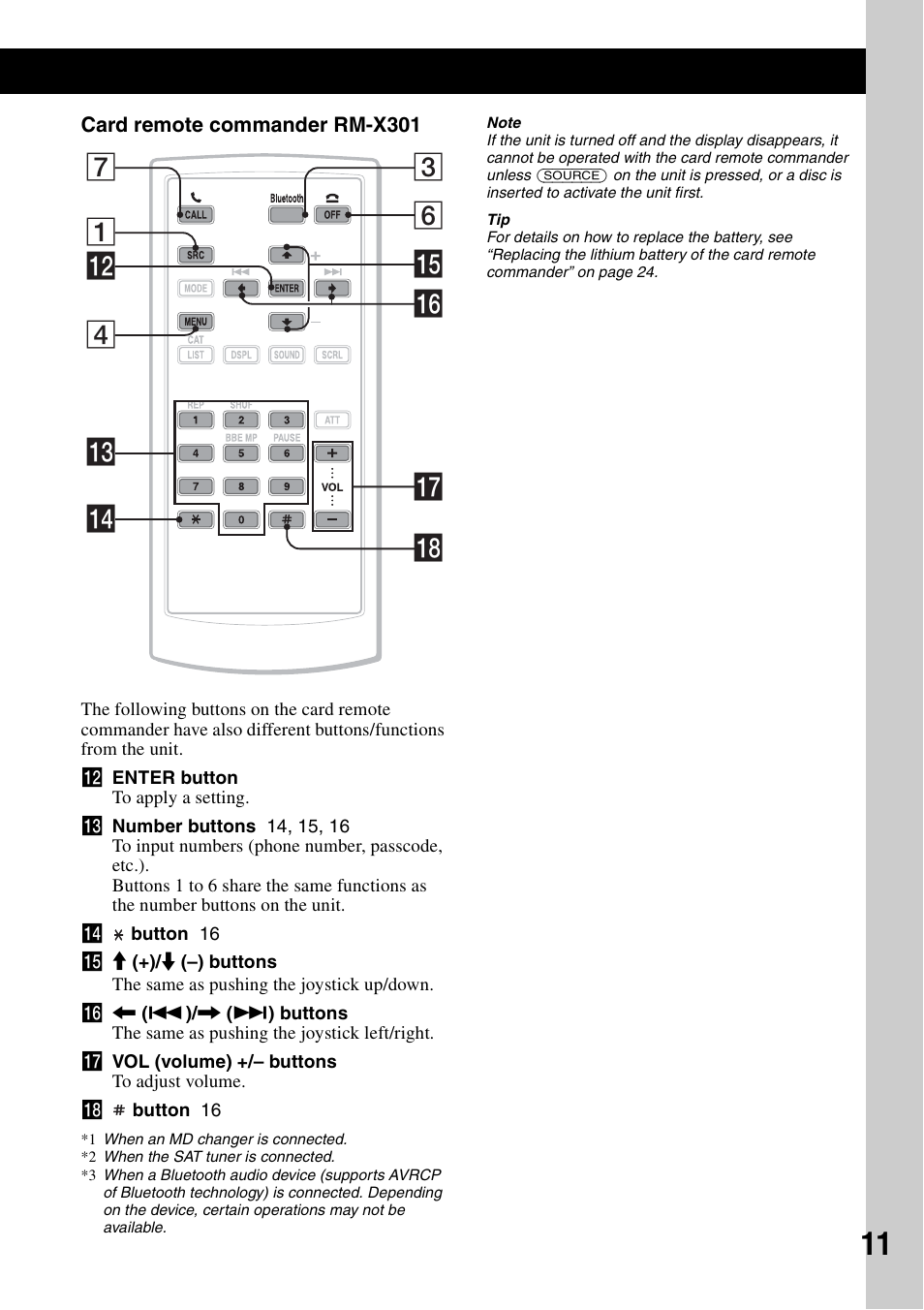 Sony MEX-BT5100 User Manual | Page 11 / 96