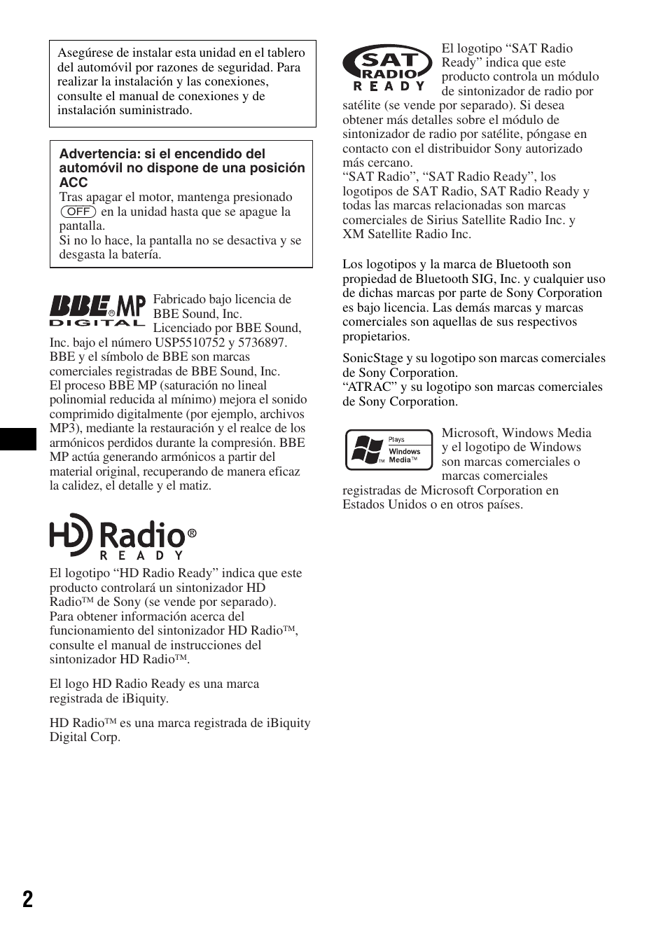 Sony MEX-BT5100 User Manual | Page 62 / 96