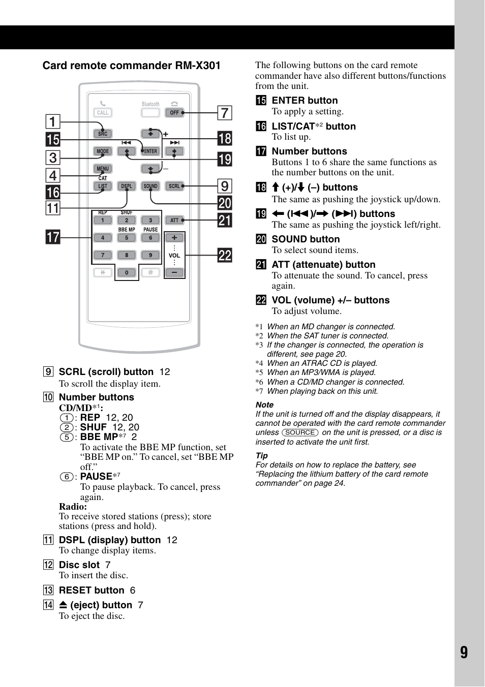 Sony MEX-BT5100 User Manual | Page 9 / 96