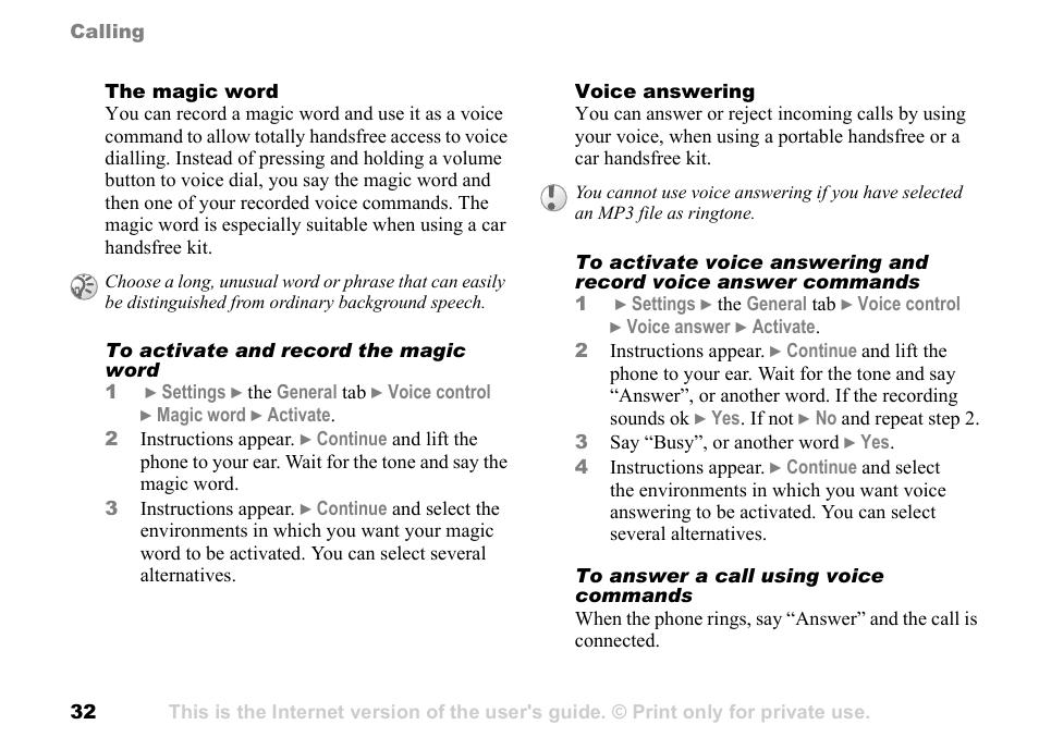 Sony Ericsson K700c User Manual | Page 32 / 100