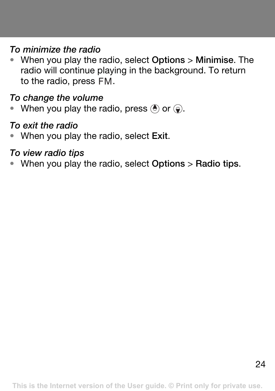 Sony Ericsson J132A User Manual | Page 24 / 42