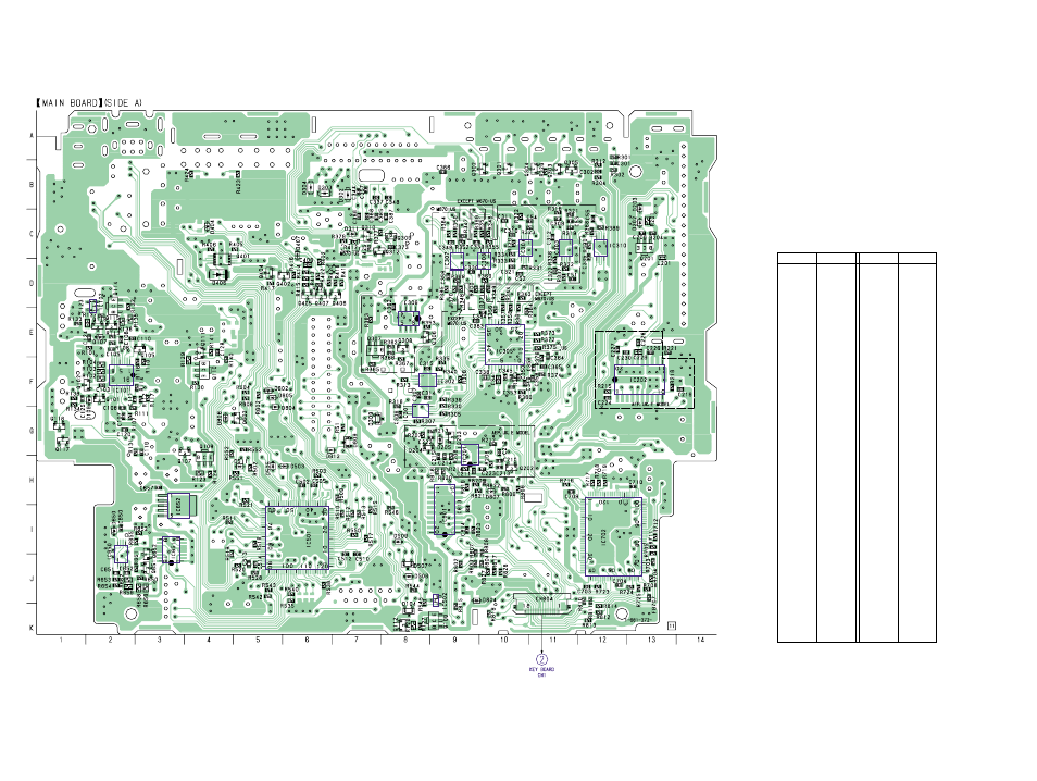 Printed wiring boards-main section | Sony Ericsson CDX-M620 User Manual | Page 42 / 78