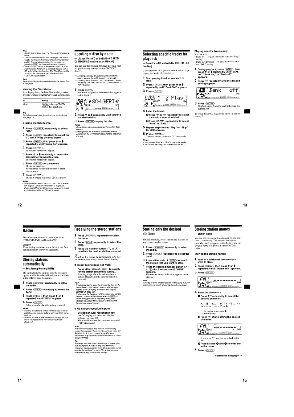 Sony Ericsson CDX-M620 User Manual | Page 6 / 78