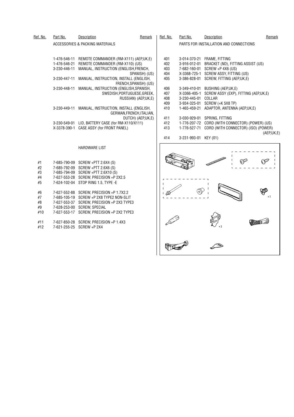 Sony Ericsson CDX-M620 User Manual | Page 77 / 78