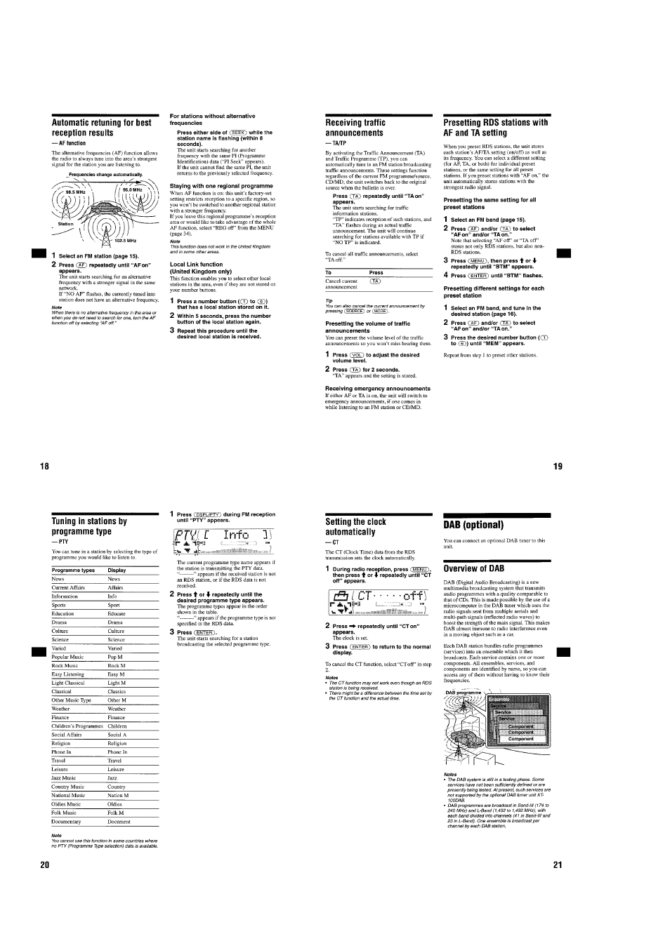 Sony Ericsson CDX-M620 User Manual | Page 8 / 78