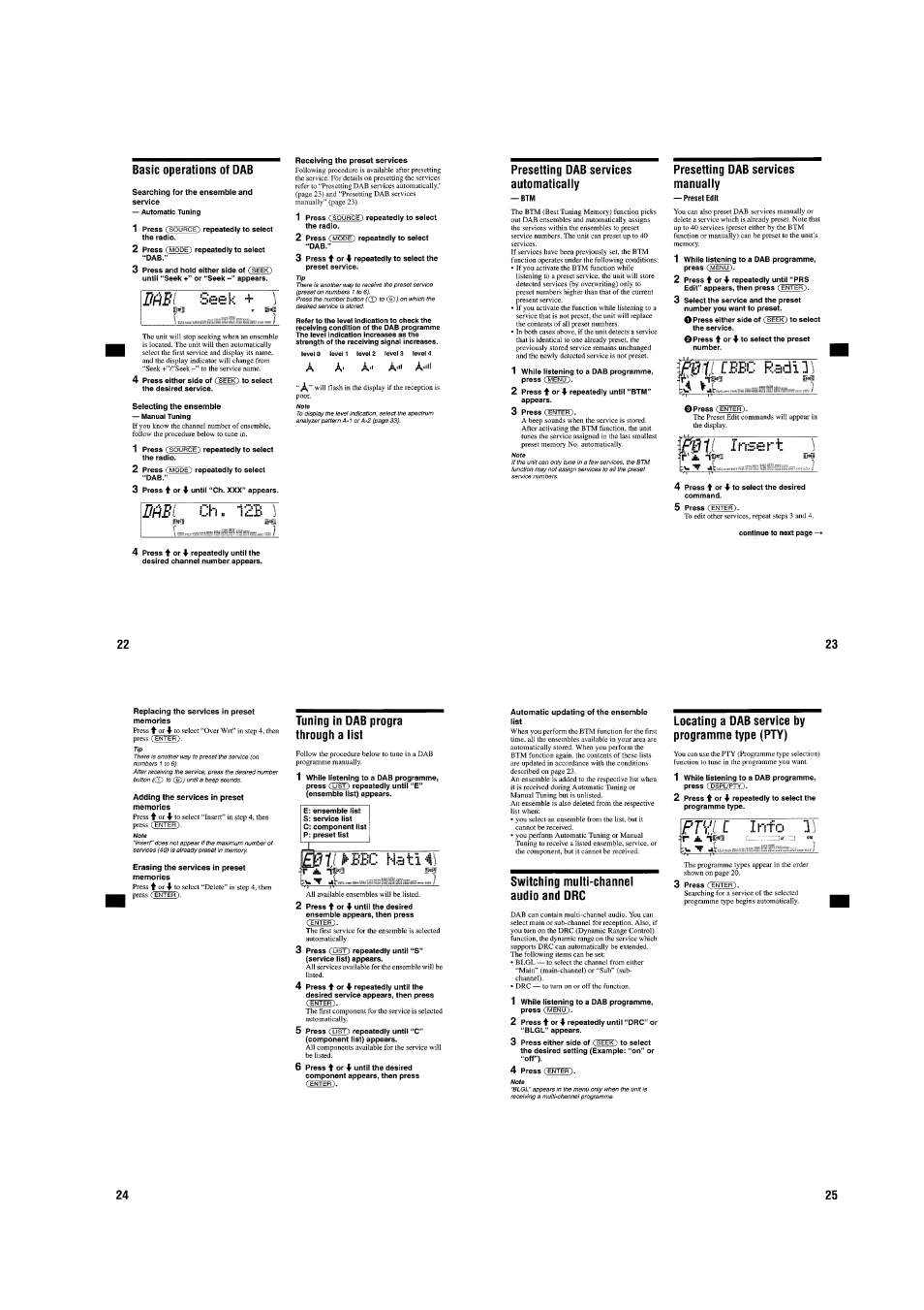 Sony Ericsson CDX-M620 User Manual | Page 9 / 78