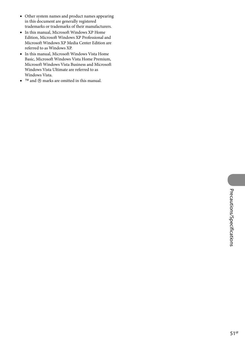 Sony Ericsson NAS-C5E User Manual | Page 51 / 52