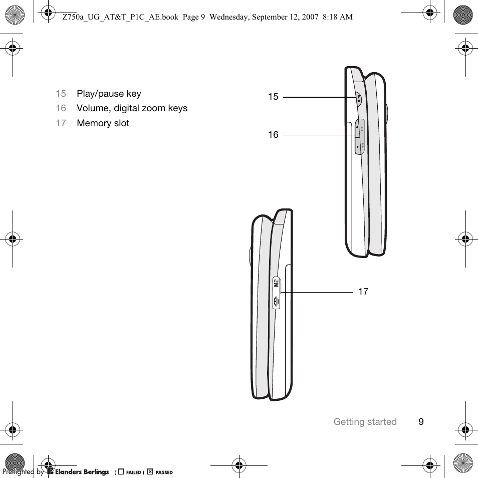 Sony Ericsson Z750a User Manual | Page 11 / 152