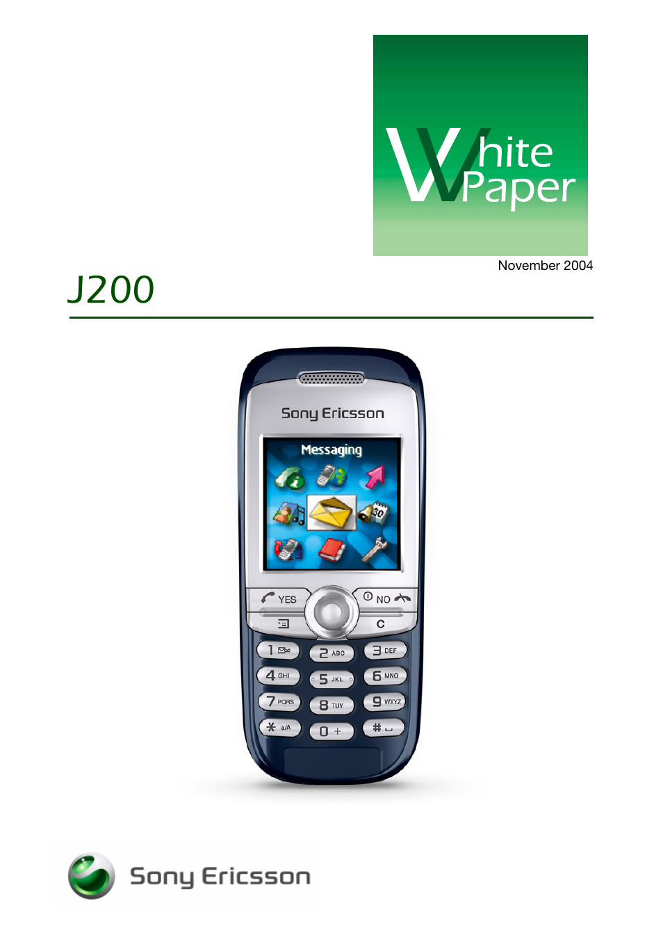 Sony Ericsson J200 User Manual | 52 pages