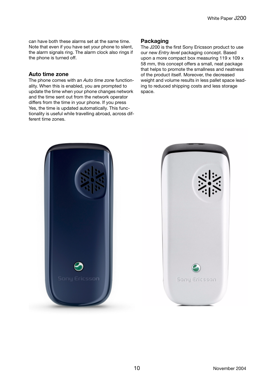 Sony Ericsson J200 User Manual | Page 10 / 52