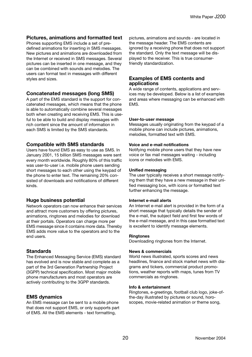 Sony Ericsson J200 User Manual | Page 20 / 52