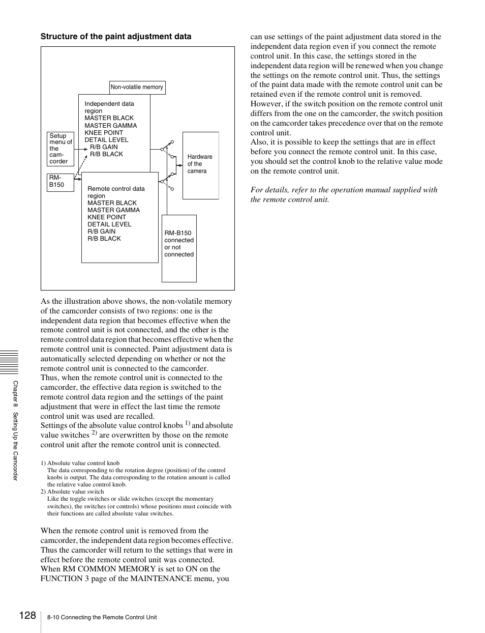 Sony Ericsson PDW-530P User Manual | Page 128 / 168