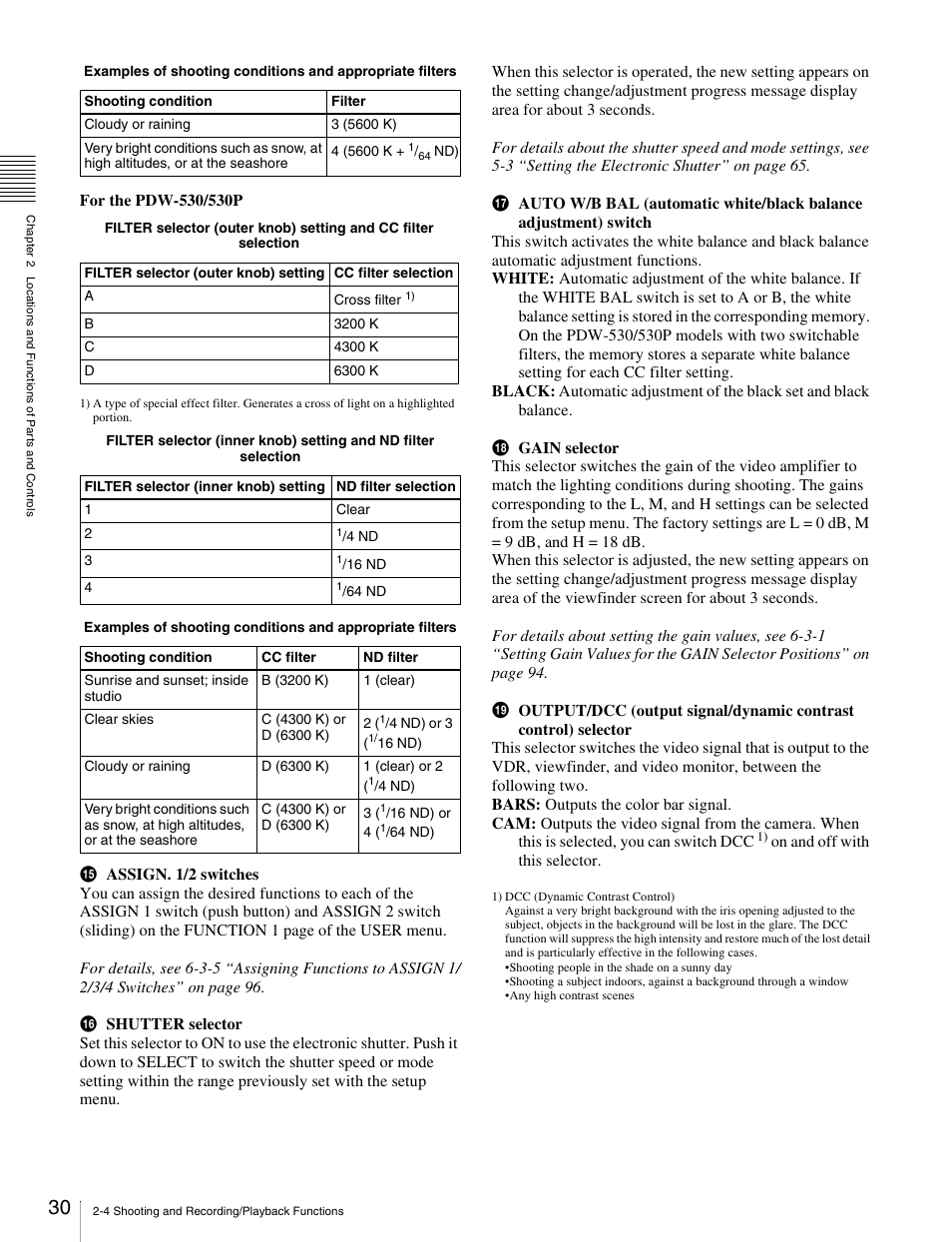 Sony Ericsson PDW-530P User Manual | Page 30 / 168