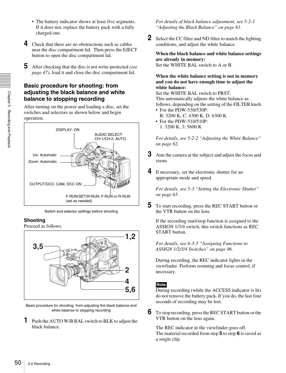 Sony Ericsson PDW-530P User Manual | Page 50 / 168