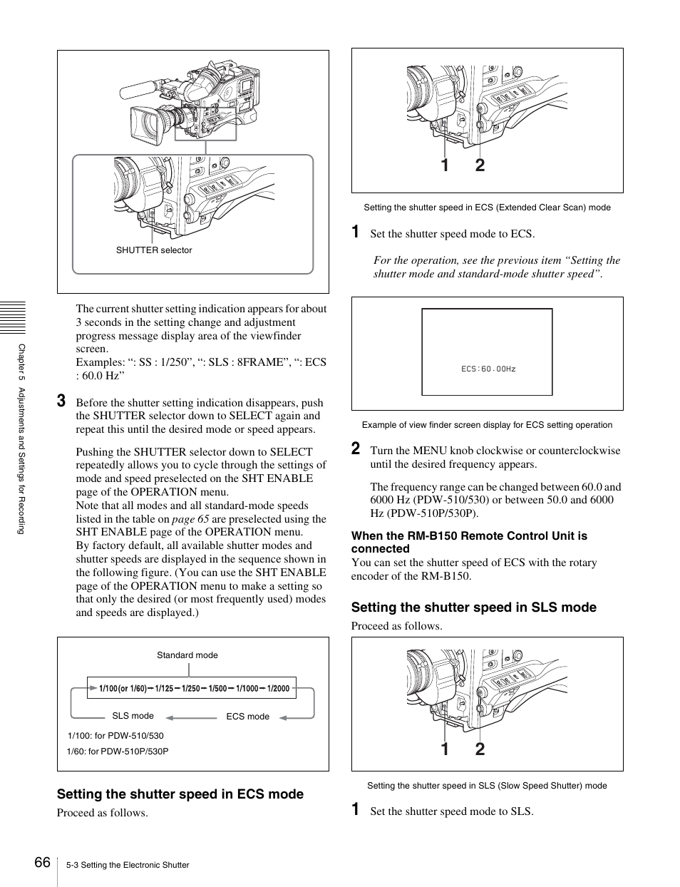 Sony Ericsson PDW-530P User Manual | Page 66 / 168