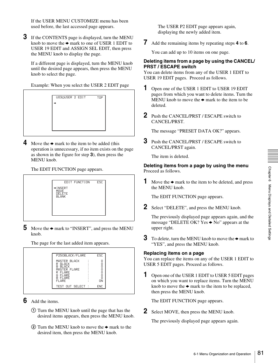 Sony Ericsson PDW-530P User Manual | Page 81 / 168